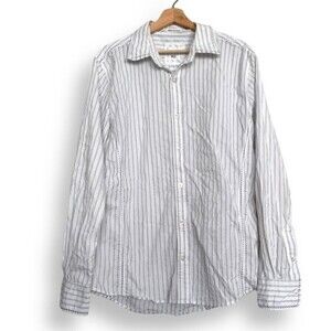 BKE Button Down Shirt L Athletic Stretch Shirt Long Sleeve